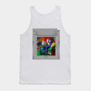 A Laughing Death in Meatspace Game Cartridge Tank Top